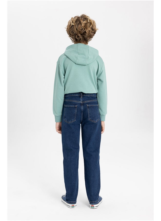 DeFacto Boy Straight Fit Denim Trousers  - Image 3