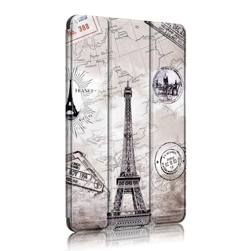 ProElite Cover for Galaxy Tab S9 FE Plus/S9 Plus/S10+ 12.4" Cover, Soft Flexible Flip Case Cover with S Pen Holder for Samsung Galaxy Tab S9 FE+/S9 Plus/S10+ 12.4 inch, [Recoil Series]- Eiffel - Image 2
