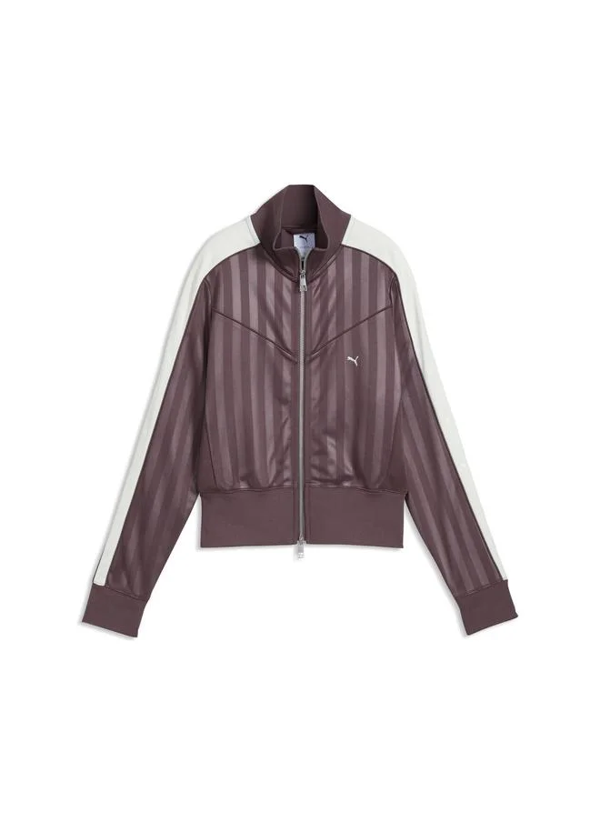 Puma Rich Cocoa T7 Track Jacket Women for Women | Best Price UAE