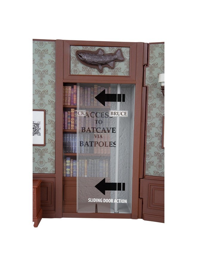 McFarlane Toys - DC Retro Wayne Manor Library (Batman 66') Playset - Image 4