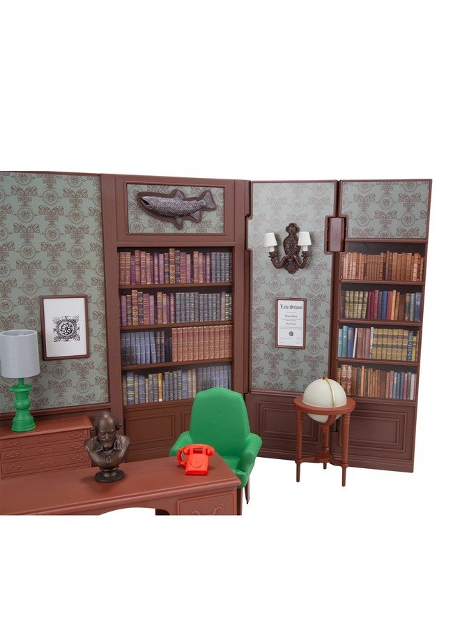 McFarlane Toys - DC Retro Wayne Manor Library (Batman 66') Playset - Image 3