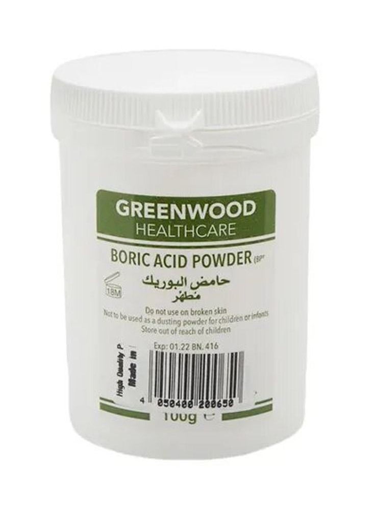 Greenwood Healthcare Boric Acid Powder 100g  - Image 2