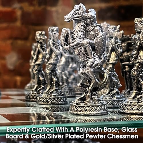 CHH Renaissance Knight Chess Recreational Classic Strategy Game Set - Image 4