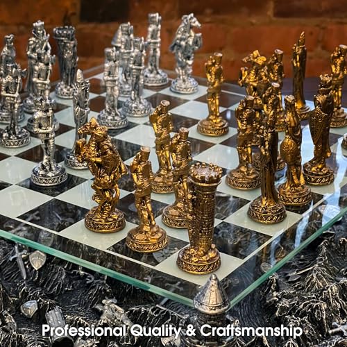 CHH Renaissance Knight Chess Recreational Classic Strategy Game Set - Image 3