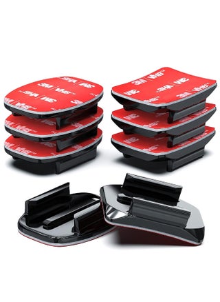 (Pack of 8) Helmet Adhesive Sticky Mounts Curved Attachment Flat 3M Mount For GoPro Hero 13 12 11 10 Max 9 8 7 6 Session DJI Osmo Action Cameras - pzsku/Z72F2D953F6E8DB8C49BCZ/45/_/1738247539/f55d5196-00a0-4bb5-8763-cd2daeb7c8c2