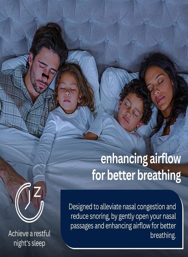 Skyis Nasal Strips for Better Breathing, 60 Count Strong Hold Nose Strips for Day & Night Use, Sweat Resistant, Comfortable Fit, Helps Reduce Snoring Sounds & Support Clear Breathing - Image 2