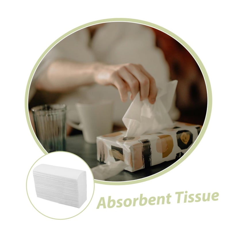 Disposable Paper Hand Towels 140 Counts Soft Resilient For Home Office Hotel Bathroom - Image 4