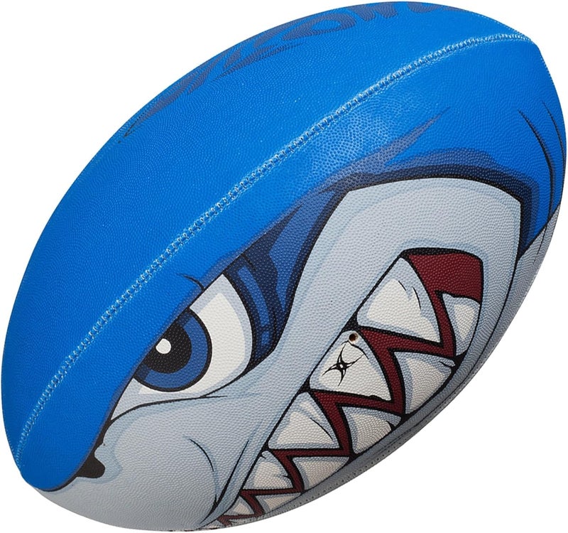 Gilbert Shark Bite Force Rugby Ball - Image 1