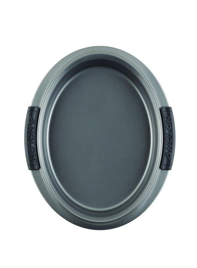 Anolon Advanced Nonstick Baking Pan / Nonstick Cake Pan, Round - 9 Inch, Gray, 1 Count (Pack of 1) - Image 3