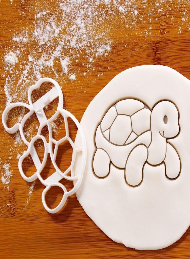 EROTNGO Cute Tortoise Cookie Cutter | DIY Cake Biscuit Cookie Cutter | Kitchen Cooking Decoration Tool (Pack of 1) - Image 1