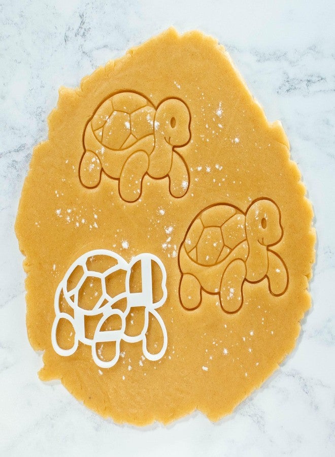 EROTNGO Cute Tortoise Cookie Cutter | DIY Cake Biscuit Cookie Cutter | Kitchen Cooking Decoration Tool (Pack of 1) - Image 2