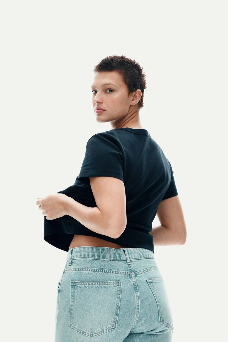 اتش اند ام تيشيرت قطن