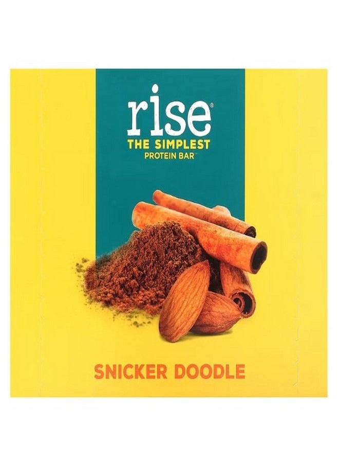 ارتفاع شريط The Simplest Protein Bar Snicker Doodle 12 Bars 2.1 oz 60 g Each - Image 1