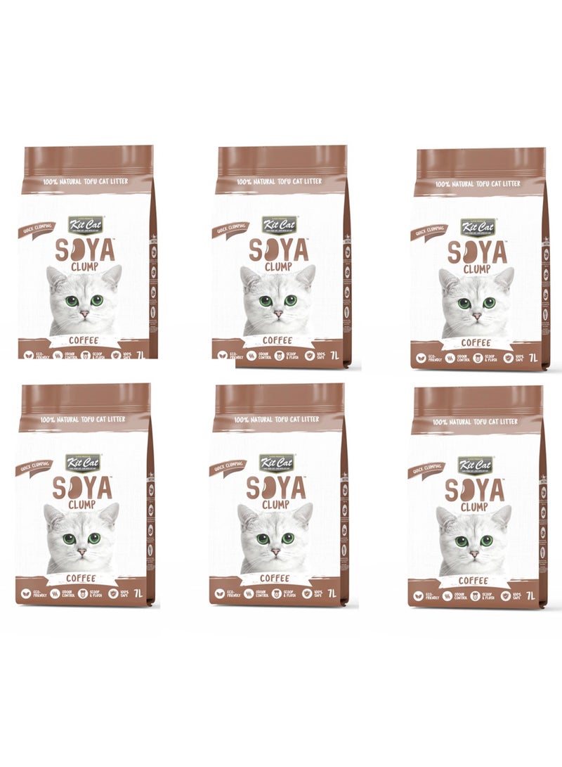 كيت كات فضلات فول الصويا من كيت كات – لون بني 7 لتر (علبة واحدة – 6 قطع) - Image 1