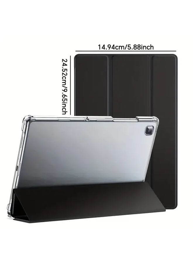Double View Samsung Galaxy Tab A 10.1 2019 Case Black Triple Fold Stand - Image 2