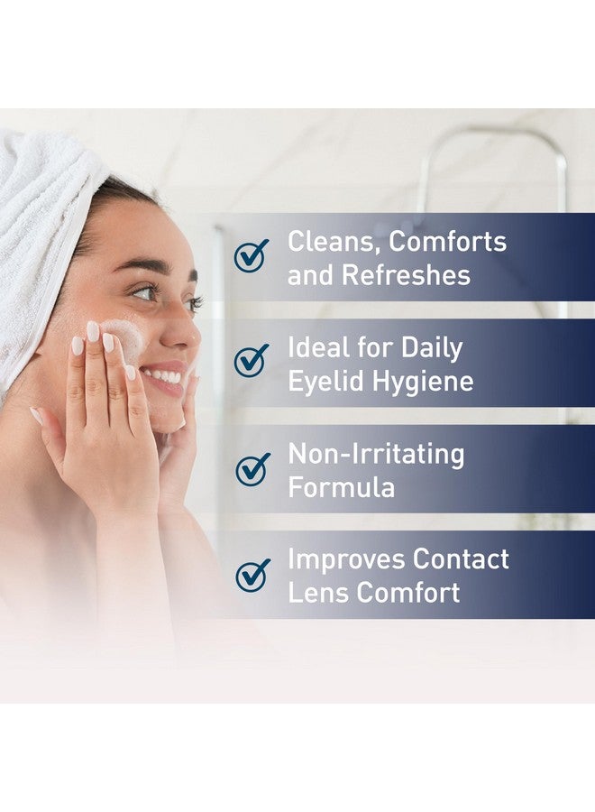 أوكيوسوفت منظف الجفون الرغوي الأصلي من OCuSOFT - رغوة فورية خفيفة لإزالة الزيوت والغبار وحبوب اللقاح والمكياج - 1.68 أونصة سائلة - Image 4