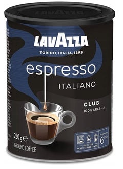 Lavazza Espresso Italiano, Blend Club, Ground Coffee, Medium Roast, 250g  - Image 1