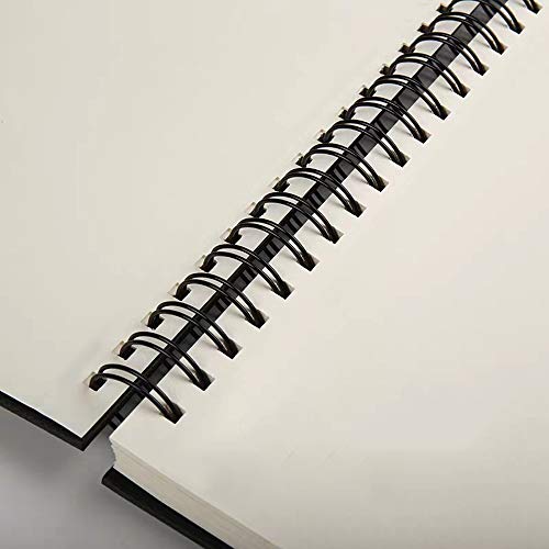 Rayson Double Loop Binding Wires 1/2 Inch - 3 to 1 Pitch Wire Binding Capacity 100 Sheets, 11 inch Length, 32-Loop Black Wire Ring Pack of 100 to Bind Reports and Projects - Image 4