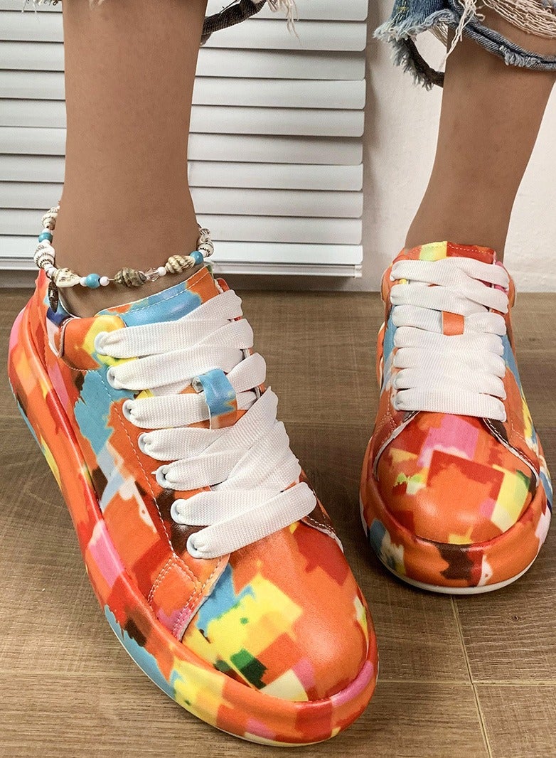 KUYING New Fashion Thick Sole Sneakers  - Image 1