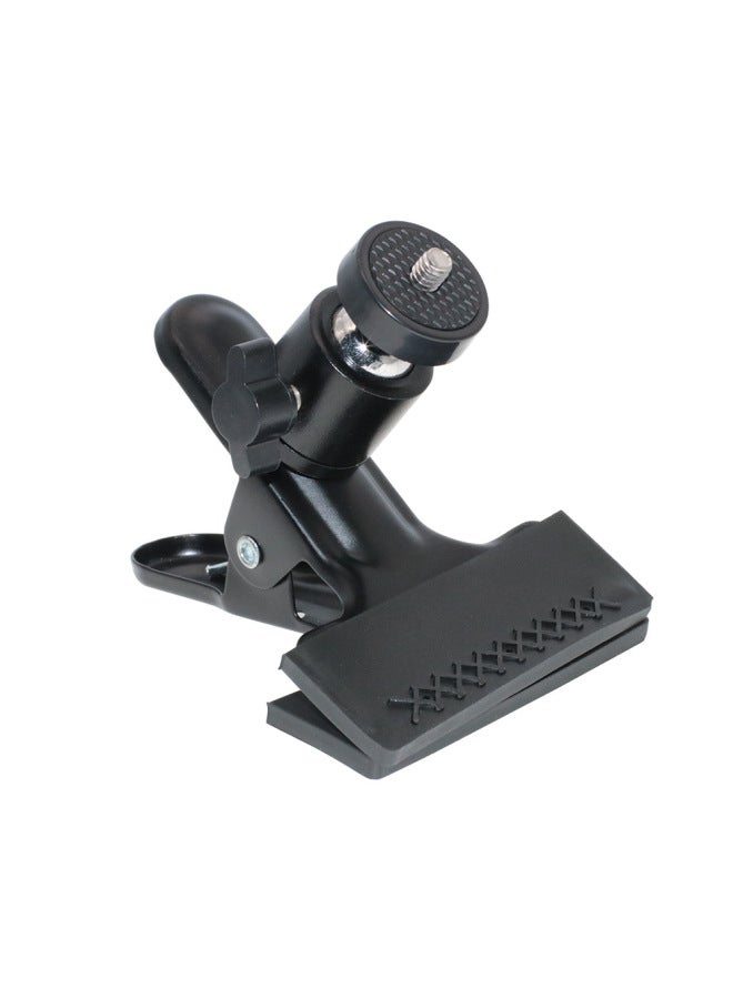 مشبك معدني كروي قوي لتصوير الخلفيات المباشرة - مشبك عالمي متين للكاميرا وسطح المكتب - Image 1