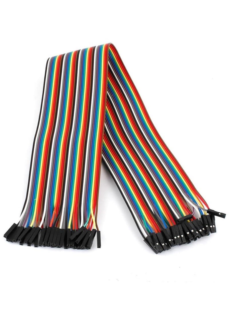 Arduino Jumper Wire Large F/F 40mm – Female to Female Cable Set 