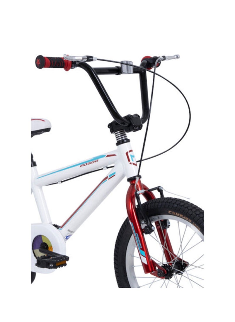 MOGOO Matrix Alloy Kids Bikes 16 Inch - White  - Image 3