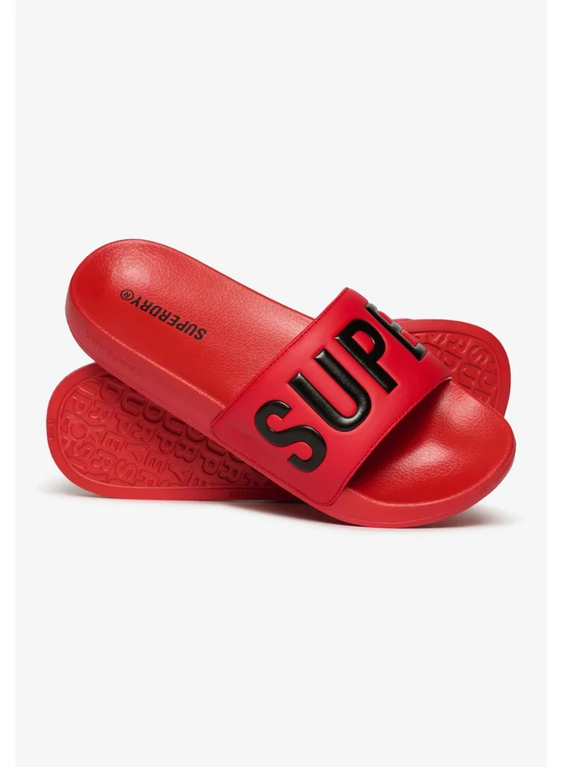 Superdry Core Graphic Pool Slide