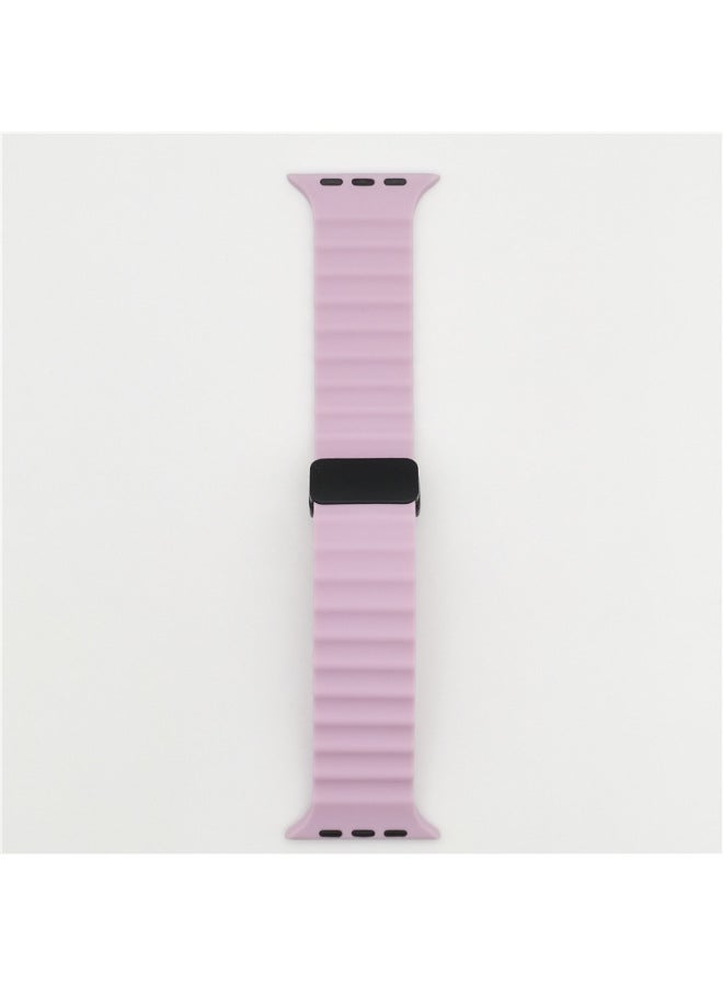 Suitable For Apple Iwatch10ultra Ocean Folding Silicone Strap Generation 6789se2 Summer Sports Strap 