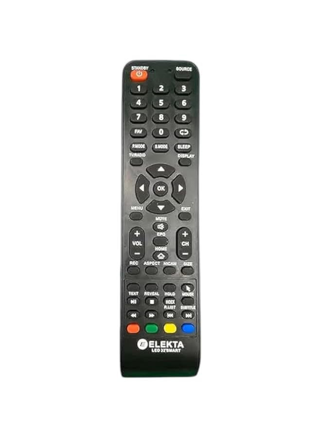 BGM Elekta TV Remote - Replacement Remote Control For Elekta Smart LCD LED TV