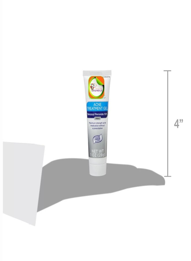 Create and Bundle Equate 2-Pack 10% Benzoyl Peroxide Acne Treatment Gel - Powerful Skincare Combo for Clear, Radiant, and Acne-Free Skin + Create Sticker - Image 3