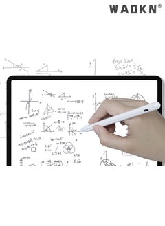 WAOKN IPad Pencil Capacitive Pen Magnetic Apple Handwriting Pen Suitable for Apple Pencil Touch Screen Pen Active Digital Stylus Pen Pencil Generation iPad Pen with Fast Charging（Type-C interface）  - Image 5