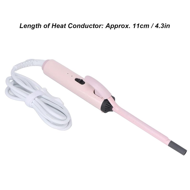 klarako Thin Curling Wand,9mm Small & Thin Curling Tong for Short & Long Hair Ceramic Barrel Hair Curler Curling Wand Hair Curler Fine Constant Temperature Conditioning 360° Rotation Curling Iron(#3) #3 - Image 4