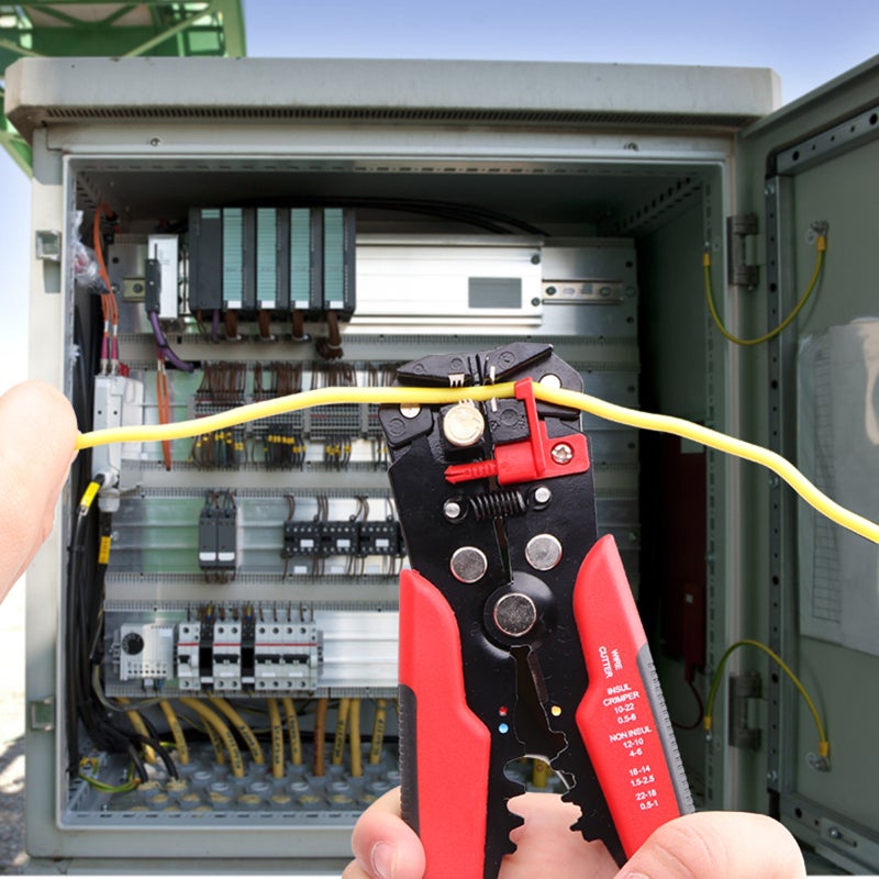 260PCS Crimp Cable Terminals Set Kit Heat Shrink Insulated Wire Electrical Connector Assorted Box with Wire Stripping Pliers Portable - Image 5