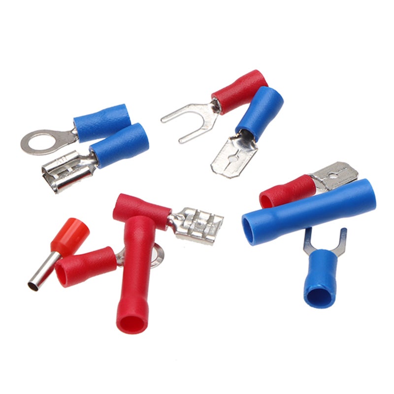 260PCS Crimp Cable Terminals Set Kit Heat Shrink Insulated Wire Electrical Connector Assorted Box with Wire Stripping Pliers Portable - Image 2