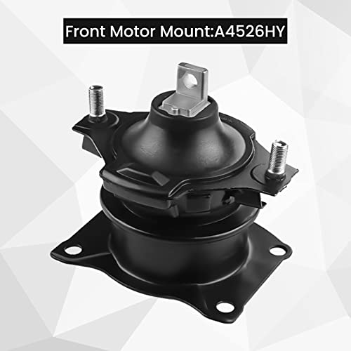 BOMLING BOMGLING 6PCS Engine Motor Mount Set Compatible with Honda Accord 2003-2007 2.4L Auto Transmission Motor Mount Replace A4526HY A4517 A4516 A4510 A4509 A4542 - Image 4