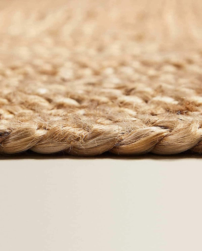 NR HOME STORES NR HOME STORES Natural Anti Slip Floor Jute Door Mat in Home Kitchen Office Entrance Mats for Bathroom Enterance Home Jute Doormats for Living Room Bedroom Size45x70 3pcs  - Image 3