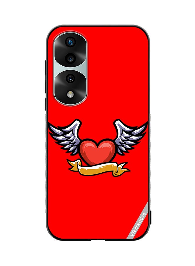 VR CREATIVE Protective Case Cover For Honor 70 Pro Loving Heart Design Multicolour - Image 1