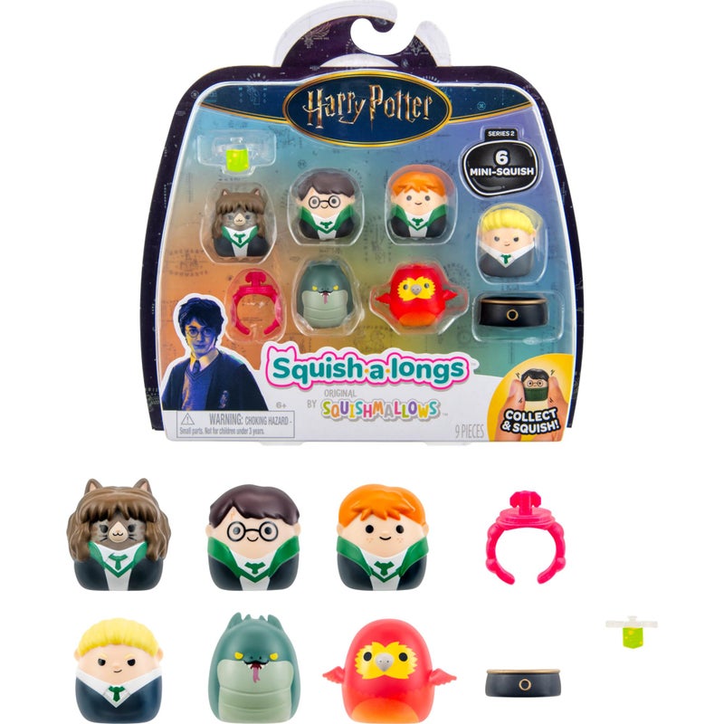 Squish-a-longs â€œHarry Potterâ€ Mini-Squish + Accessory 6-Pack â€“ Potion Making - Image 1