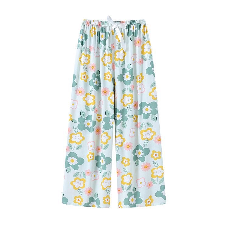 Summer Cotton Womens Casual Pants 2024 K06-National Wind - Image 4