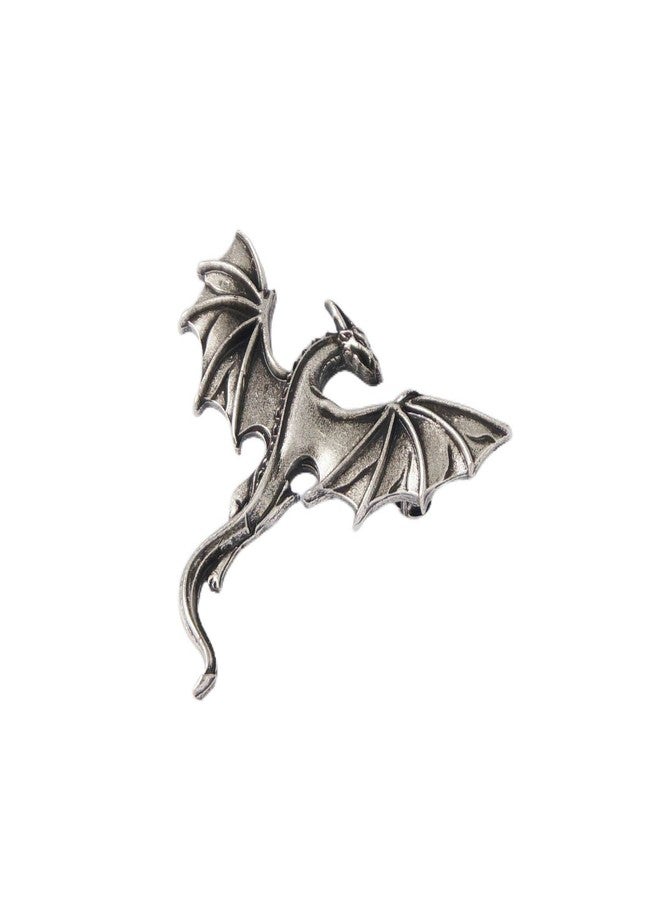 Sanlan Vintage Gothic Punk Celtic Dragon Brooch Men's Brooch Accessory (dragon 02) - Image 4