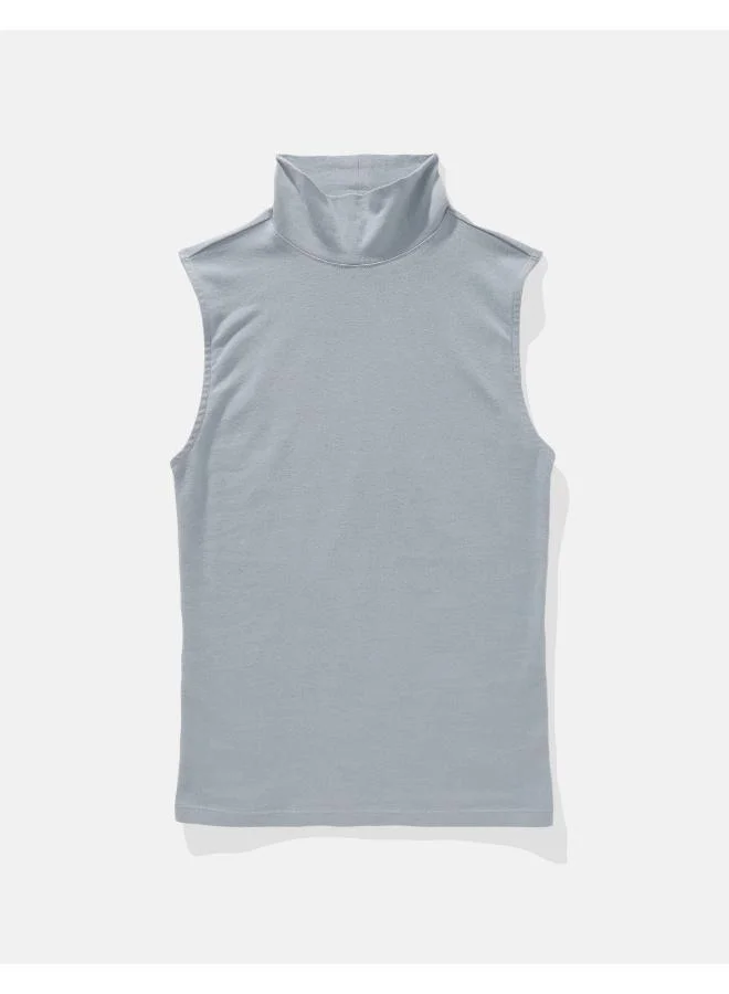 امريكان ايجل AE Mock Neck Tank Top