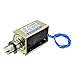 uxcell uxcell DC 24V 55N 10mm Stroke Pull Push Type Open Frame Solenoid Electromagnet Linear Motion JF-1264B  - Image 2