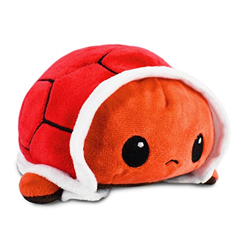 TeeTurtle The Original Reversible Turtle Plushie Tabletop Games Cute Sensory Fidget Stuffed Animals That Show Your Mood 35 inch - Image 1