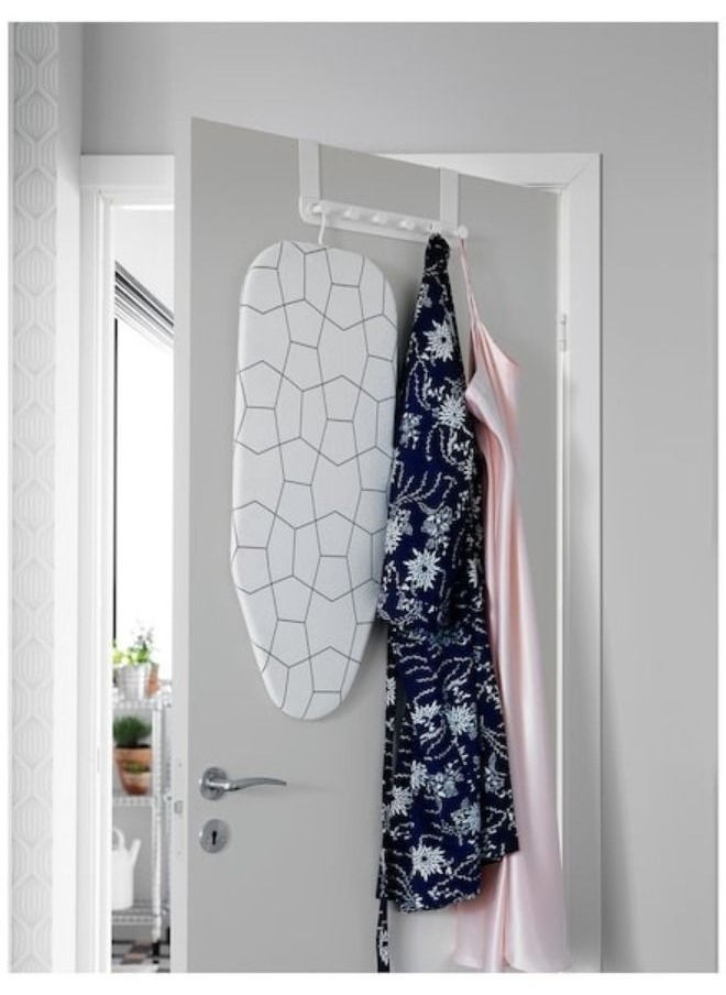 Generic Hanger for door, white 6 Hooks  - Image 3