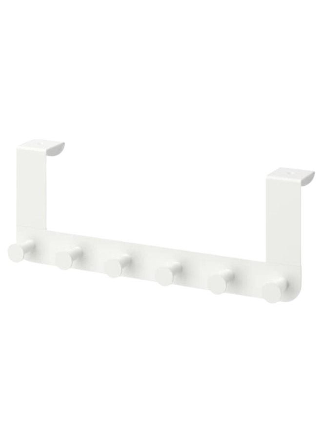 Generic Hanger for door, white 6 Hooks  - Image 5