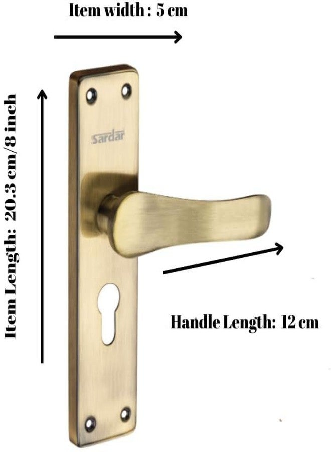 SARDAR Mortice Lock for Home, Office, Commercial Establishment (Remo Antique with Single Turn Lock) - Image 2