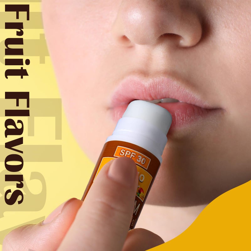 Dimsile 10 Pcs Mini Lip Balms Gift Bulk Christmas Stocking Stuffers Lip Balms Sticks Spf 30 with Sunscreen Employee Appreciation Gifts for Staff Teacher Wedding Baby Shower Party Favor - Image 3