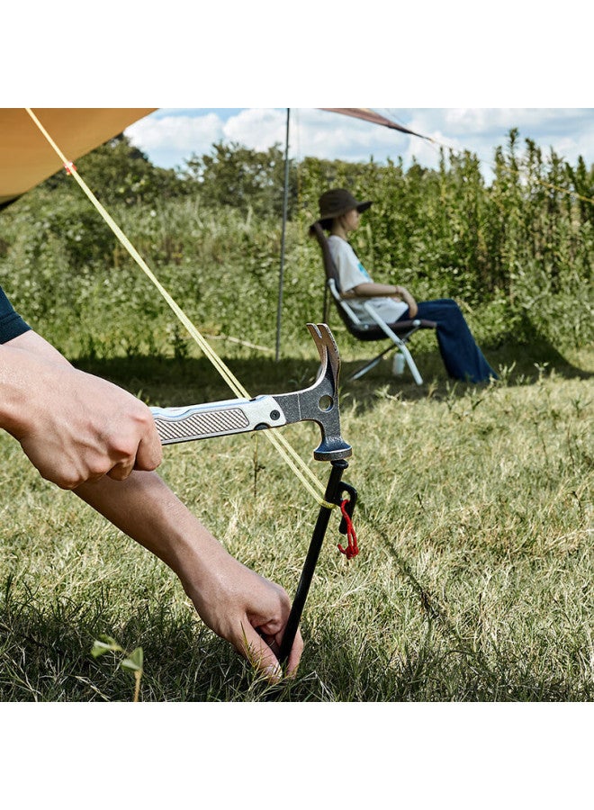 Sheffield Xiefeide Swiss Outdoor Camping Ground Stake Hammer, Multi-Functional Hammer, Tent Canopy Hammer, Mallet, Camping Ram'S Horn Hammer - Image 2