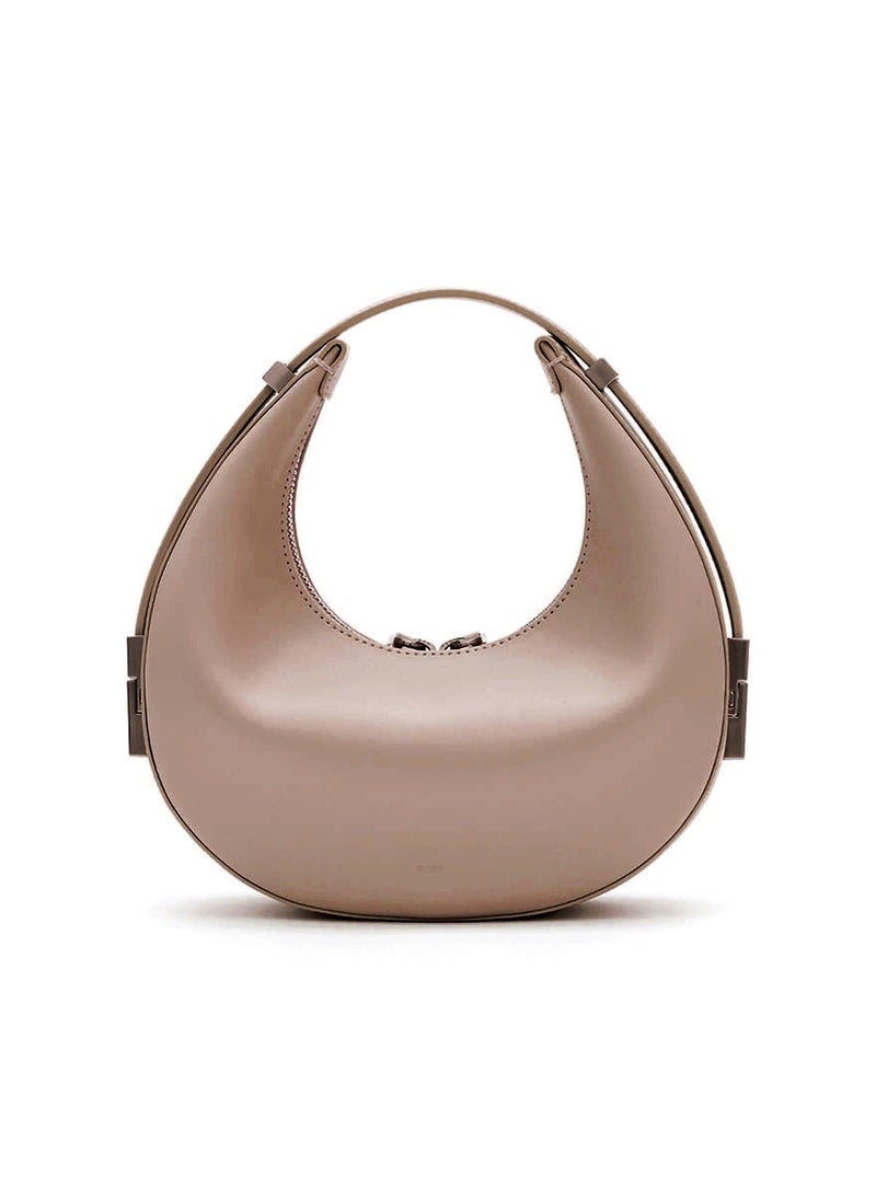 OS OI Mini Toni Bag Mini Leather Top Handle Handbag Shoulder Crossbody Bags  - Image 3