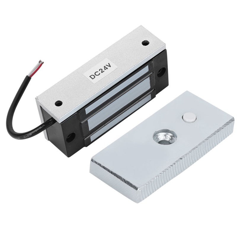DC24V Mini Electromagnetic Lock Electronic Magnetic Door Lock 60KG Power On Lock - Image 1